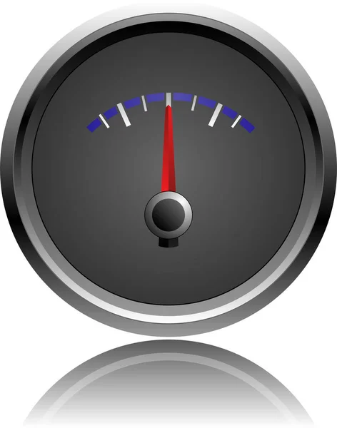 Speedometer Icon Vector Illustration — Stock Vector