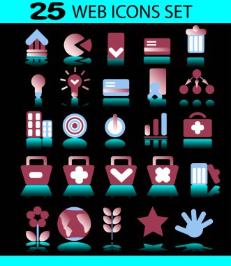 Web ve mobil için vektör simgelerini ayarla