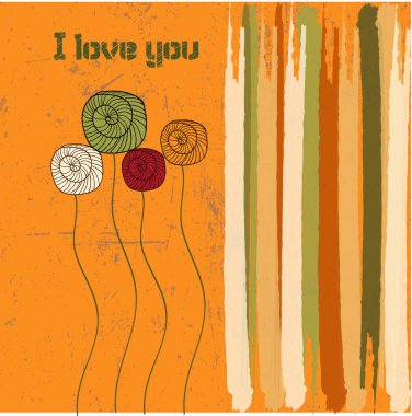 Sevgililer Günü için soyut arkaplan