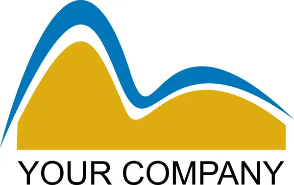 Plantilla Logotipo Corporativo Empresarial — Vector de stock