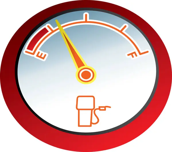 Значок Батареї Плоска Ілюстрація Бензинових Векторних Іконок Інтернету — стоковий вектор