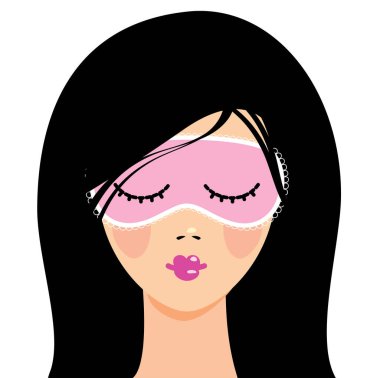 gözleri kapalı olan kadın