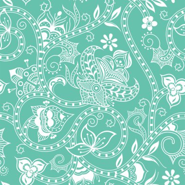 Çiçek arkaplanının vektör çizimi