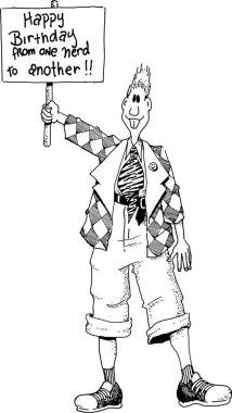 karikatür adamı vektörizasyonu 