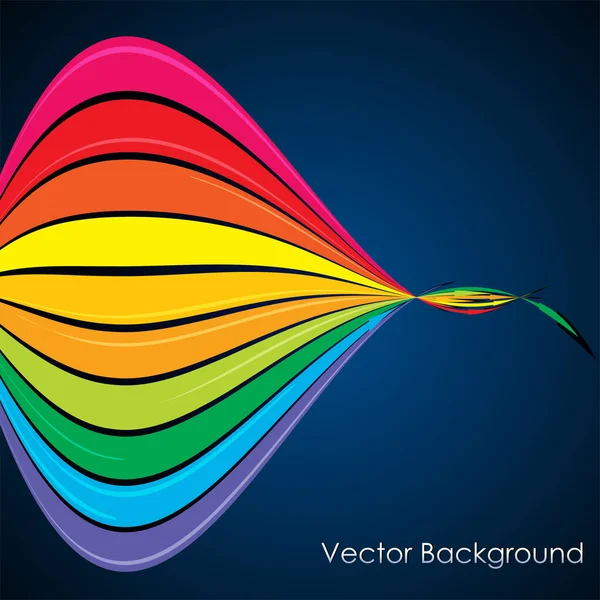 Colored Background Vector Illustration — Stock Vector