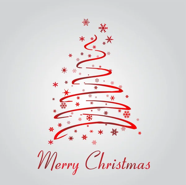 Χριστουγεννιάτικο Δέντρο Σύγχρονη Διανυσματική Απεικόνιση — Διανυσματικό Αρχείο
