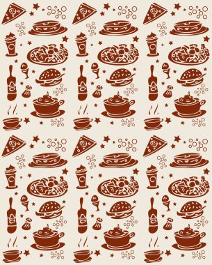 Farklı tabaklarla kusursuz desenler.