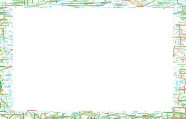 Farklı dikdörtgenlerin renkli mozaiği. vektör illüstrasyonu.