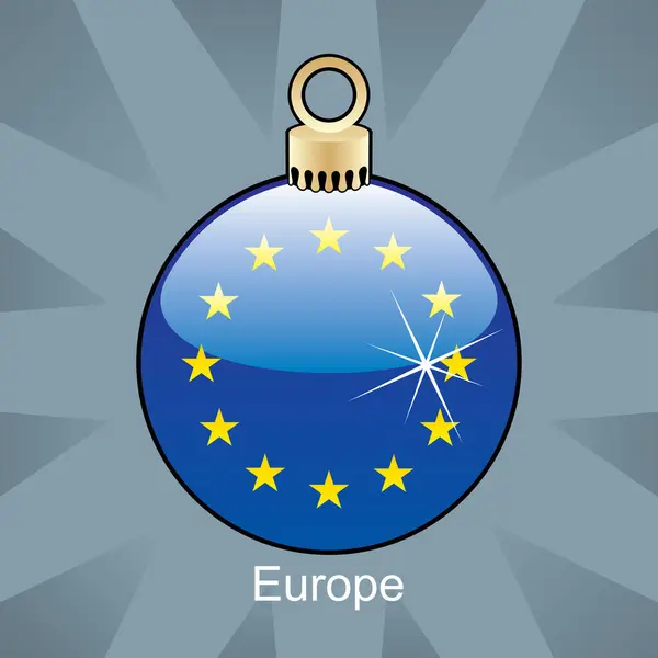 Vánoční Ples Evropské Unie — Stockový vektor