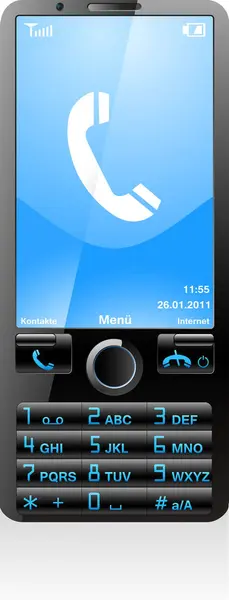 Vector Illustration Phone Icon — Stock Vector