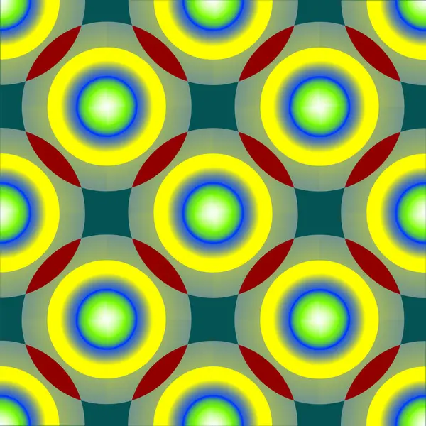 Caleidoscopio Abstracto Patrón Sin Costura Fondo Geométrico Multicolor — Vector de stock