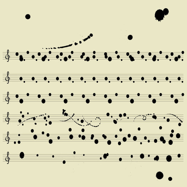 music notes. musical notes. vector illustration