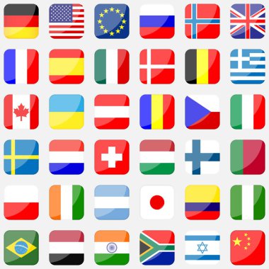 Ülkelerin vektör bayrağı