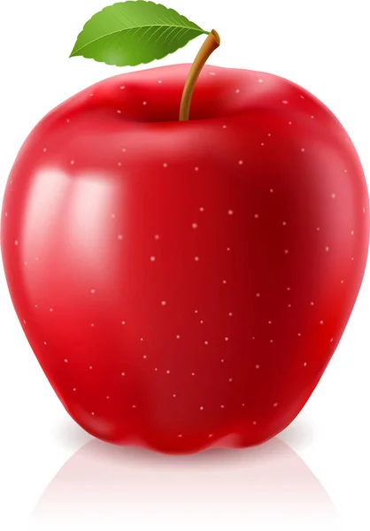 แอปเป กแยกจากพ นหล ขาว — ภาพเวกเตอร์สต็อก