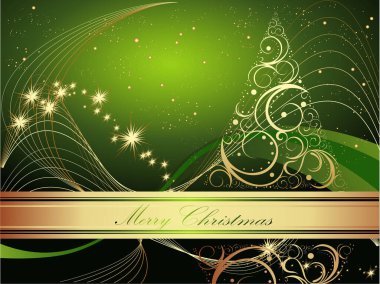Soyut Noel arkaplanı. Vektör illüstrasyonu.