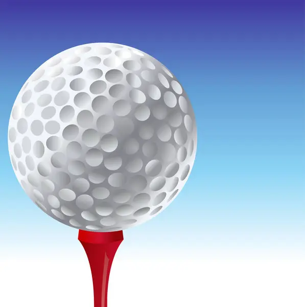 golf ball close up