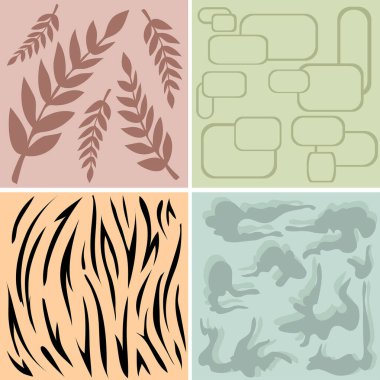 Soyut arka planlar, tasarım elementleri. vektör illüstrasyonu.           