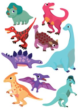 Farklı dinozorlar kümesi