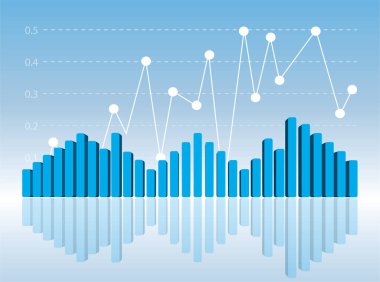 Tasarımınız için bir arkaplanın vektör illüstrasyonu.
