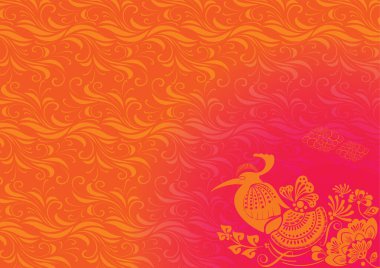 güzel soyut çiçek arkaplanı, vektör illüstrasyonu         