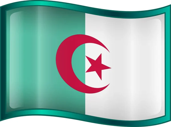Flag Algeria National Symbol — Stock Vector