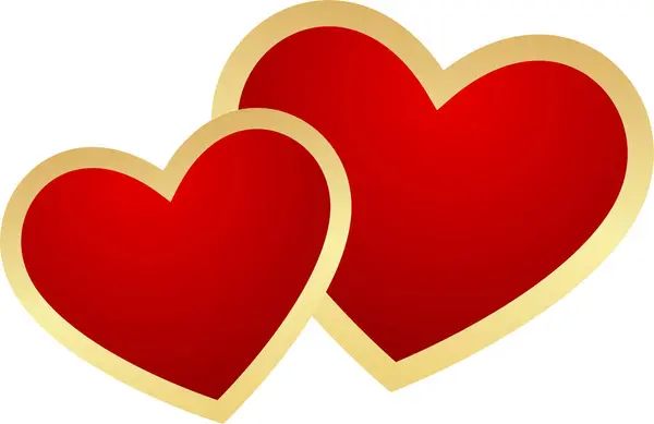 Tarjeta Felicitación Día Valentine Ilustración Vectorial — Vector de stock