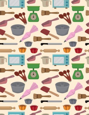 mutfak gereçleri ile Seamless Modeli