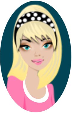 uzun sarı saçlı kız.