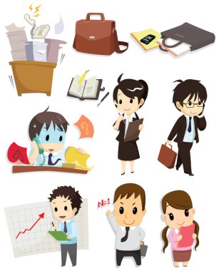 İş simgeleri kümesi