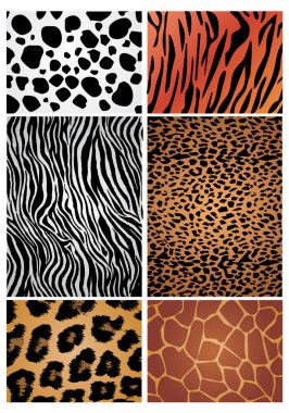 Leopar desenli kusursuz desen