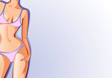 güzel bir kız mayo