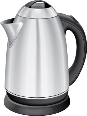 Çaydanlığın vektör illüstrasyonu