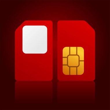 SIKart - kırmızı vektör simgesi.