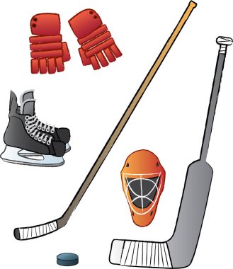 hokey ekipmanları, hokey ve buz hokeyi ekipmanları