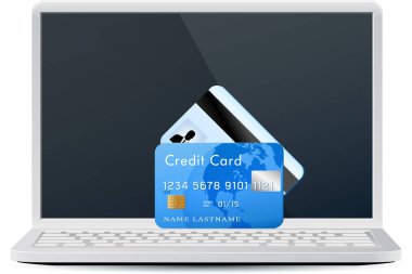 Bilgisayarda kredi kartı, e-ticaret.
