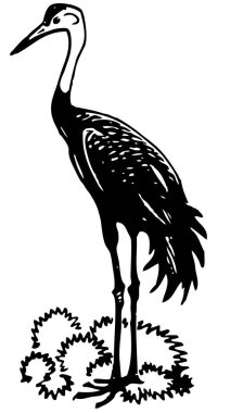 balıkçılın ahşap kesimi çizimi