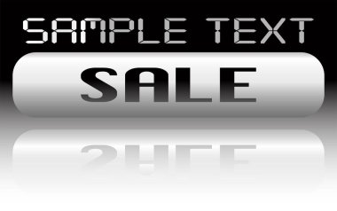 Mesajlı satış etiketi. vektör tasarımı