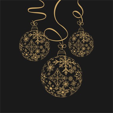 Güzel bir Noel arkaplanı, tatil kartı       