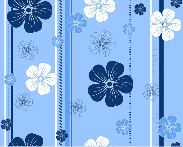 花の要素を持つ祭りの背景のベクトルイラスト — ストックベクタ