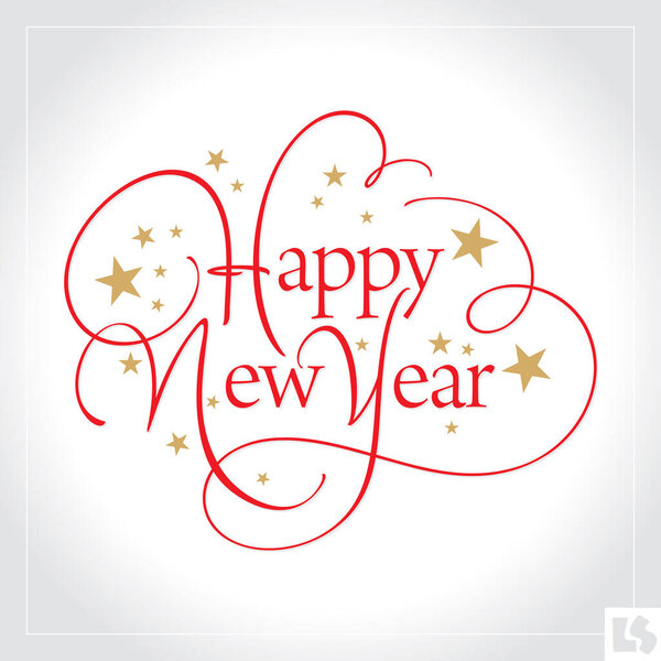 new year design for cards