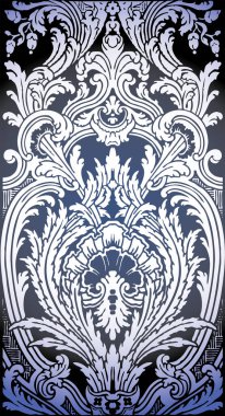 Çiçek elementleriyle arka planın vektör illüstrasyonu