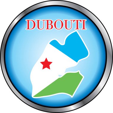 Dubouti Yuvarlak Düğme vektör çizimi