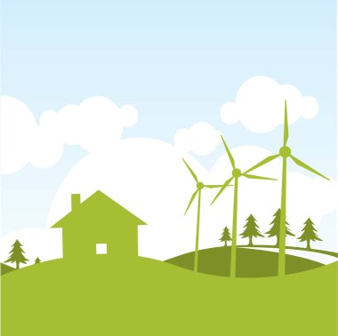 Çevre dostu yeşil kavram