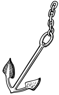 bir sunucunun siyah beyaz karikatür çizimi 