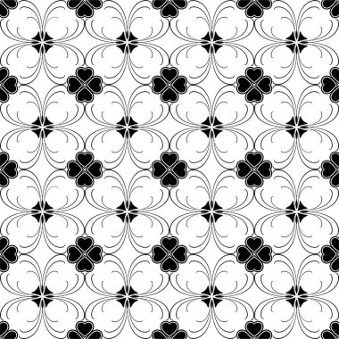 Çiçek elementleriyle arka planın vektör illüstrasyonu