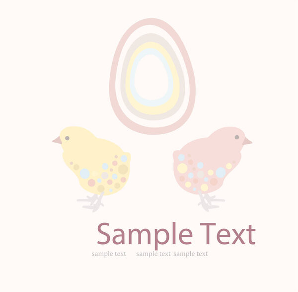 colorful easter eggs with text.