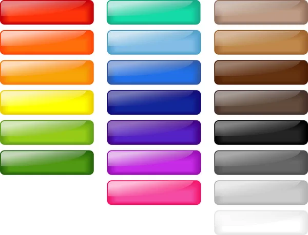 Renk Spektrumunun Renk Paleti — Stok Vektör