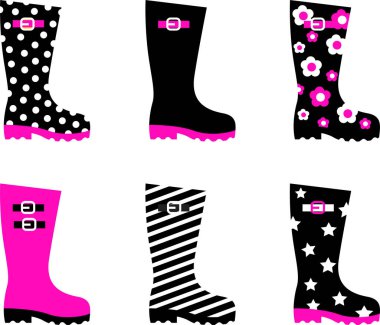 Çoraplı çizmeler.