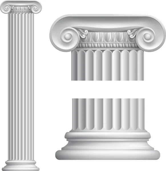 column icon isolated cartoon illustration