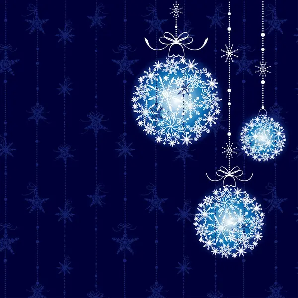 Beau Fond Noël Festif Carte Vacances — Image vectorielle